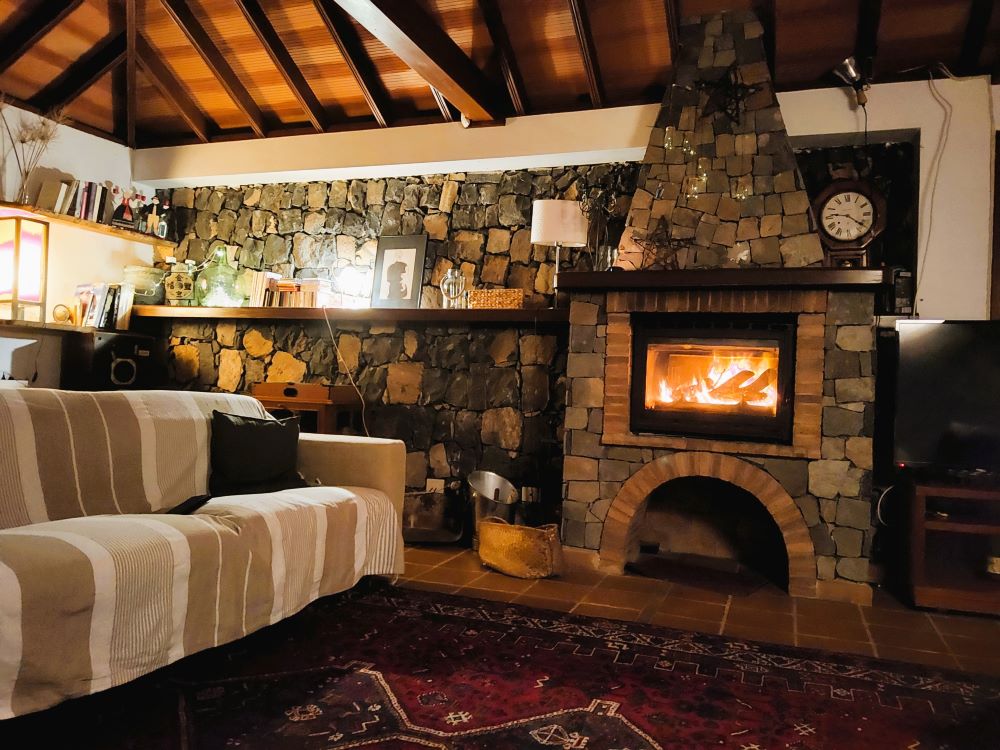 Abends am Kamin Seminar Teneriffa